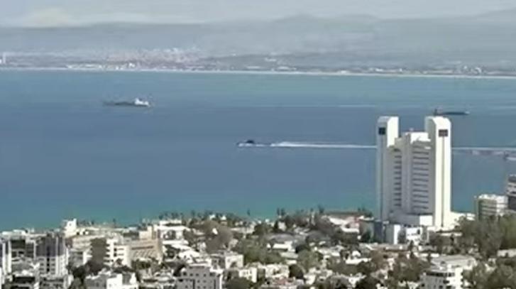 a city with a large body of water